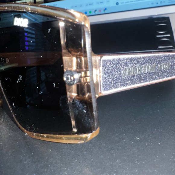 Dior Diorxtrem Mask Sunglasses - Rose Gold - USED - Picture 5 of 6